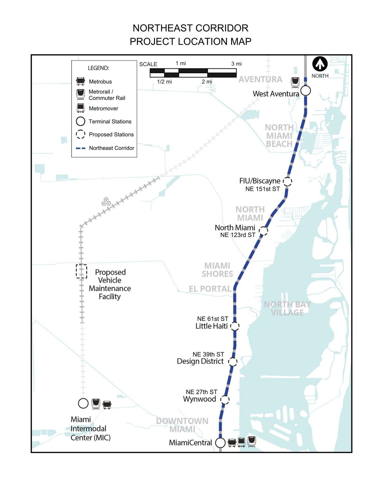 The Miami-Aventura train service receives crucial federal funding recommendations. (Posted March 2024)