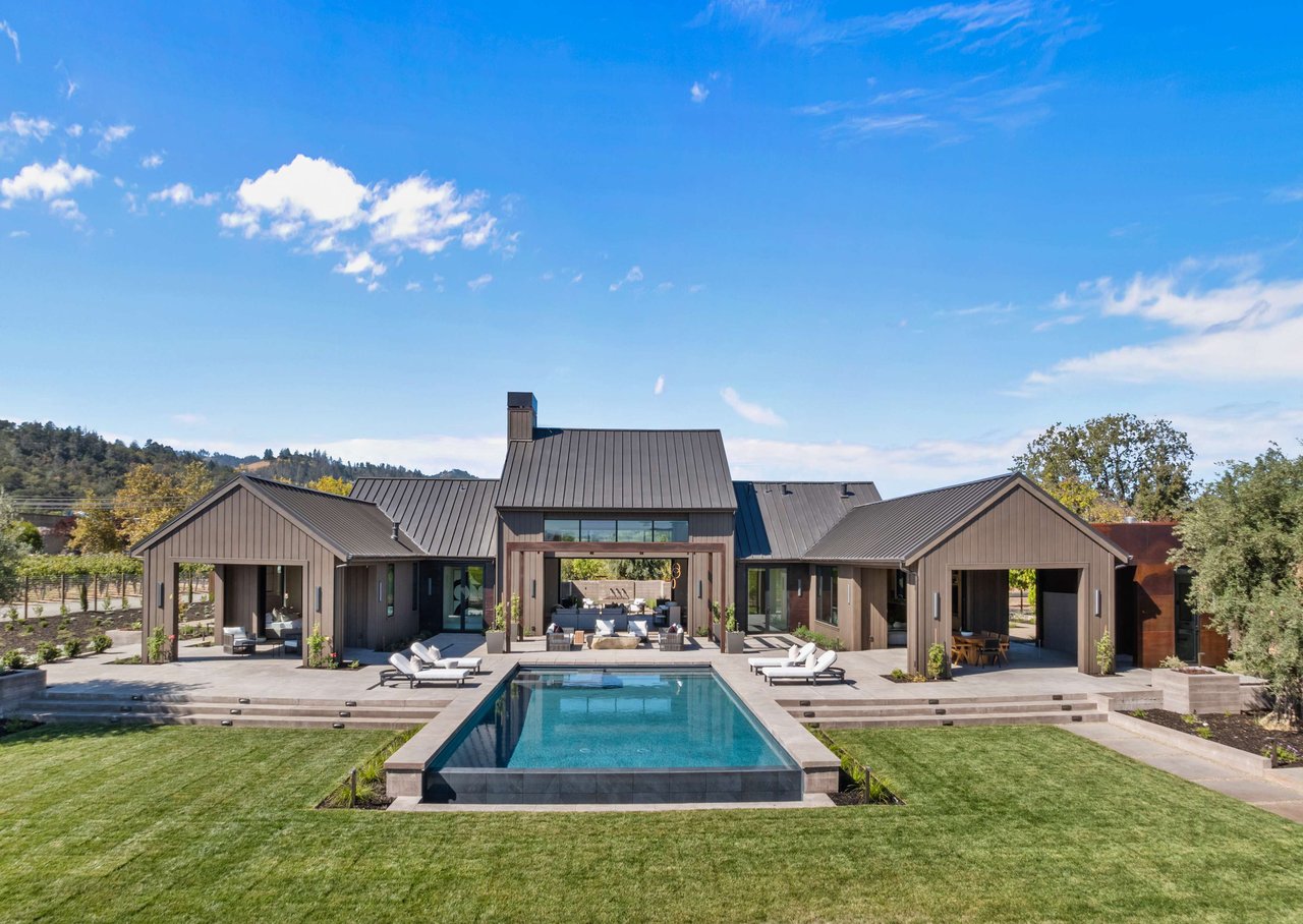 Stunning Wine Country Estate - New Construction