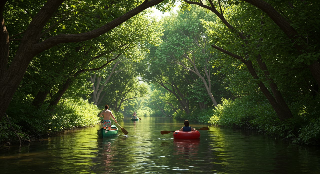 Kayaking in Huntsville