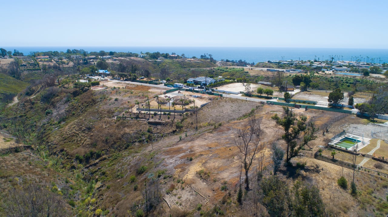 Point Dume Fire Rebuild Lot