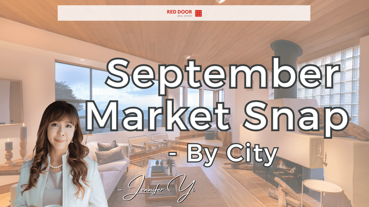 Red Door Real Estate (September Market Snap - By City)