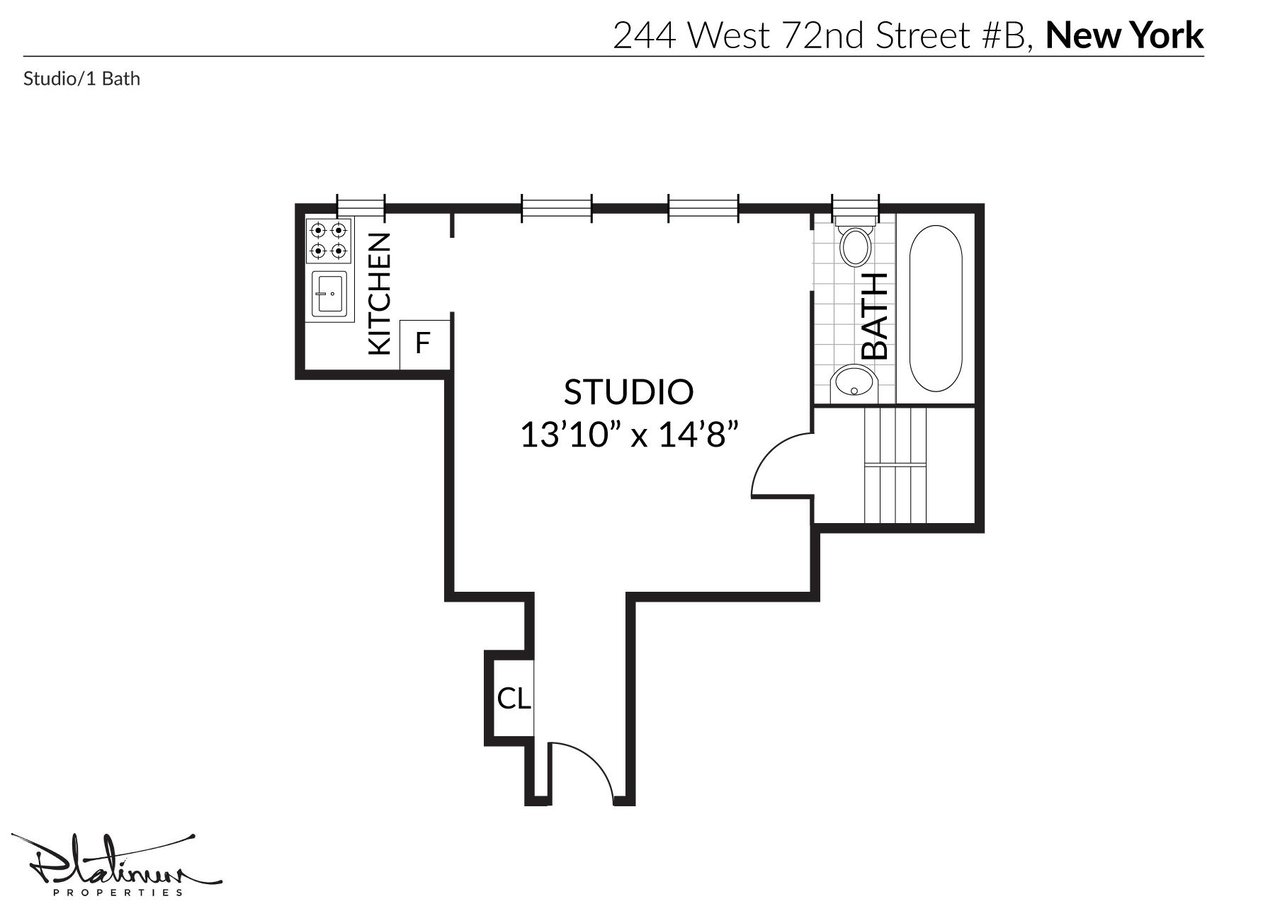 244 West 72nd Street, Apt 5-E