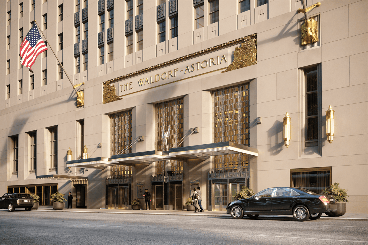 The Waldorf Astoria Residences Towers NYC