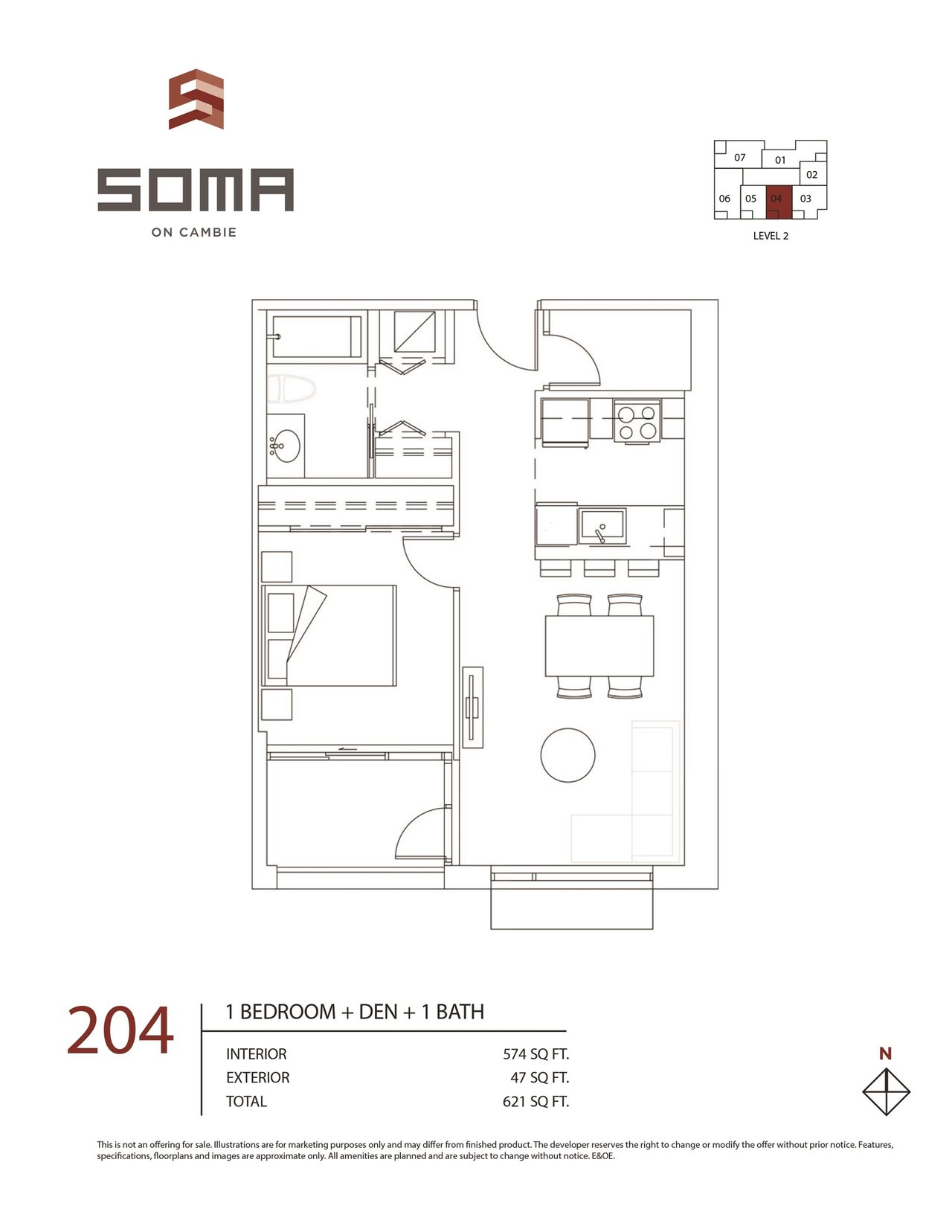 204-7777 Cambie St