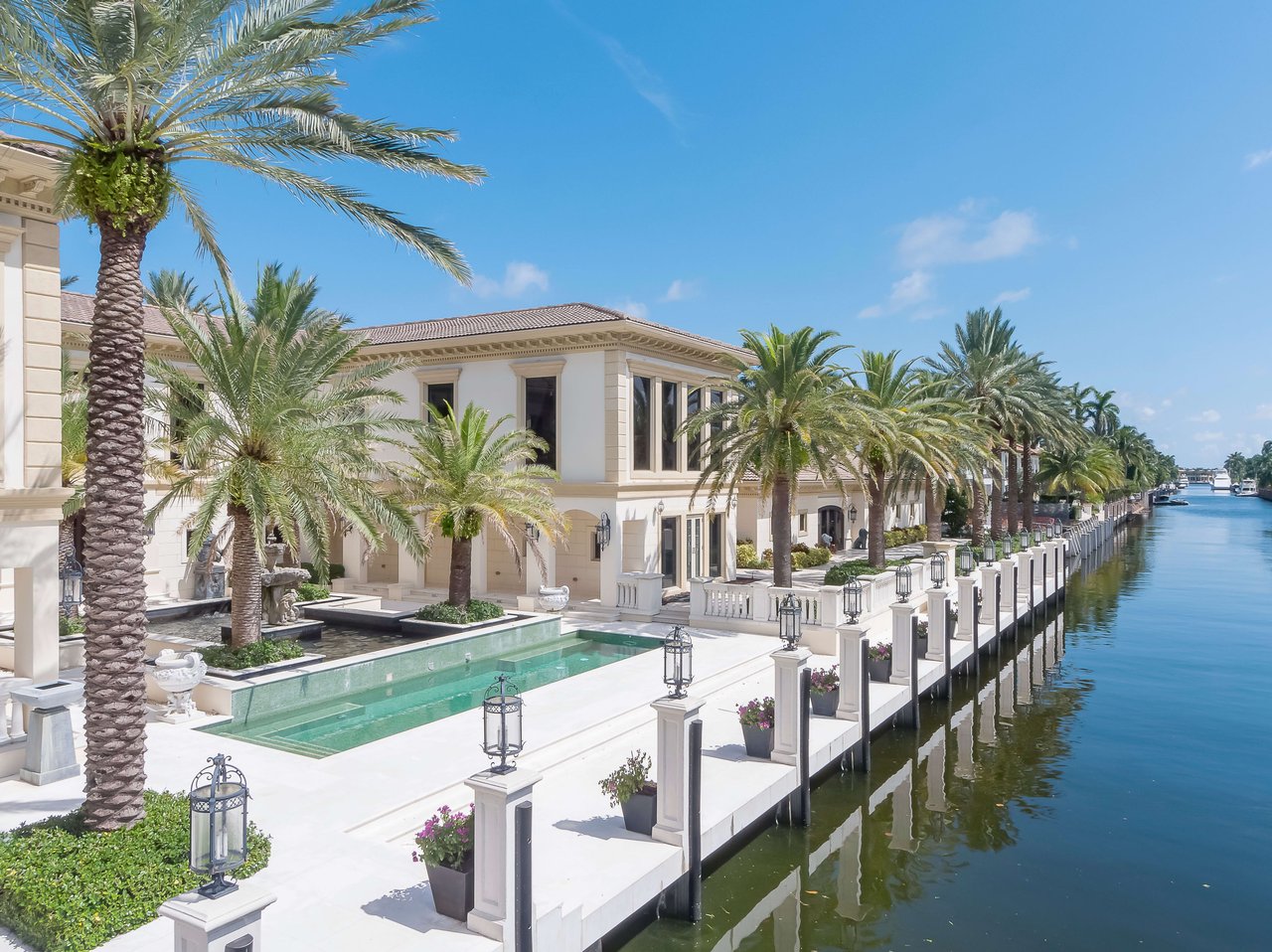 One of a Kind Waterfront Estate in Fort Lauderdale (310′ of waterfront and 36-car museum)