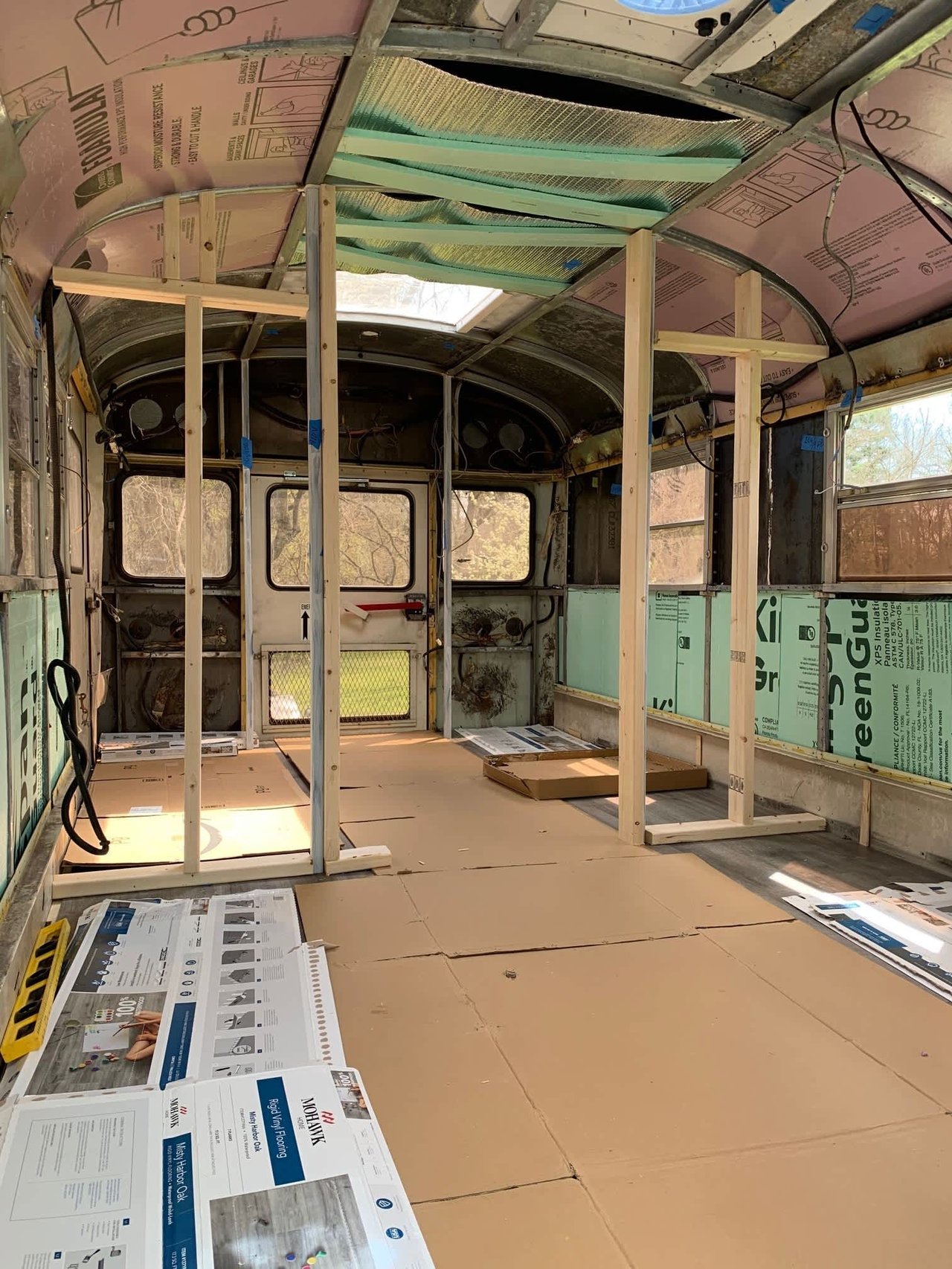 Moving Right Along: The Miller Family Converted a School Bus