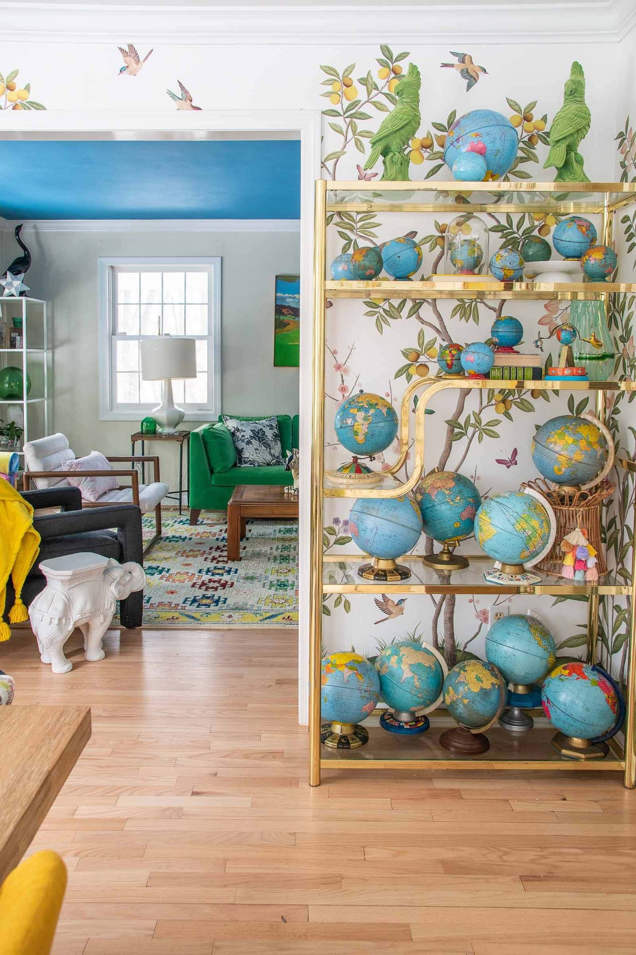 House Tour: Quirky + Colorful