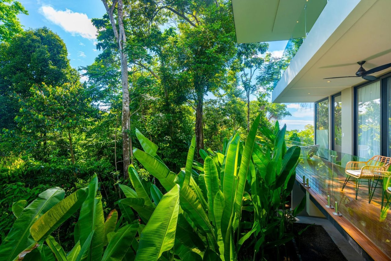 Whale Tail View Ridgetop Home, Uvita, Puntarenas