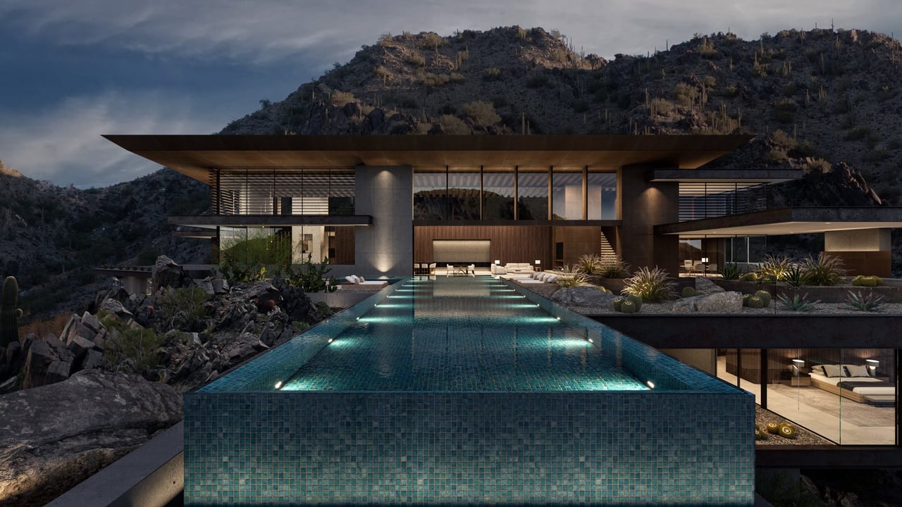 Ultraluxury custom home in phoenix, az