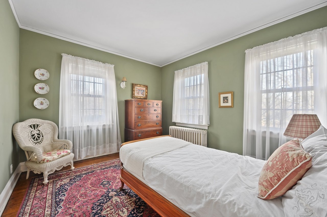 This classic home gives a warm welcome