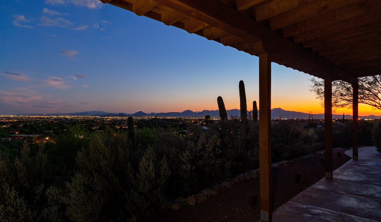 Expansive Mountain and City Views