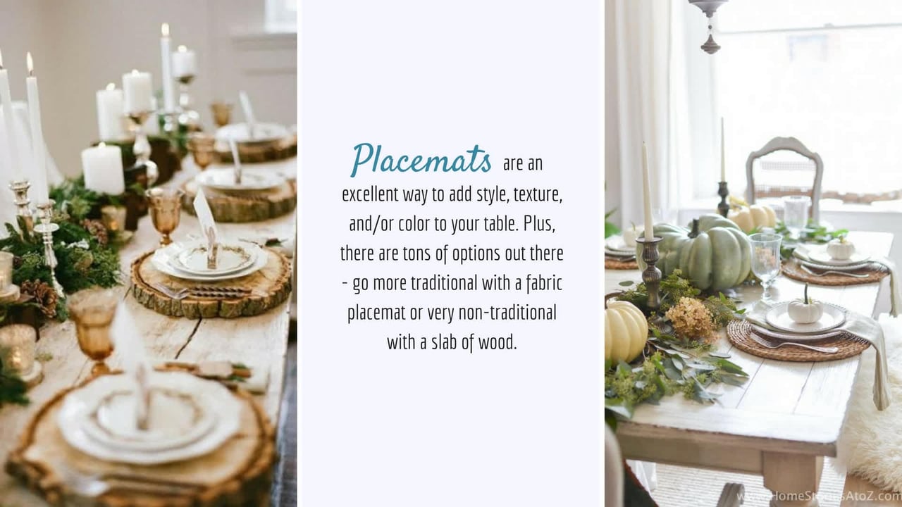 The Design Corner: Dress Your Table to Impress