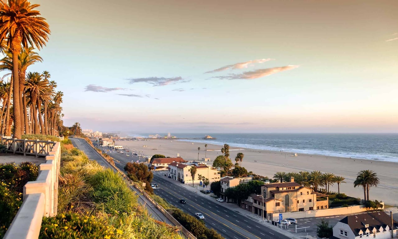 West of Pacific Coast Highway