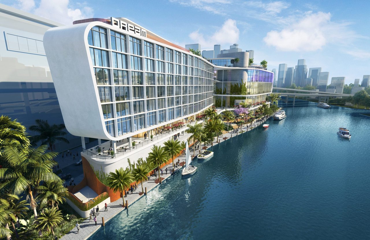 Illustration showcasing the upcoming Riverside Wharf development | Riverside Wharf