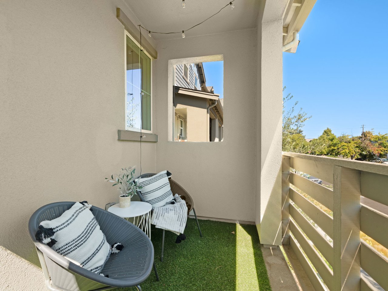 Livermore Townhome Balcony