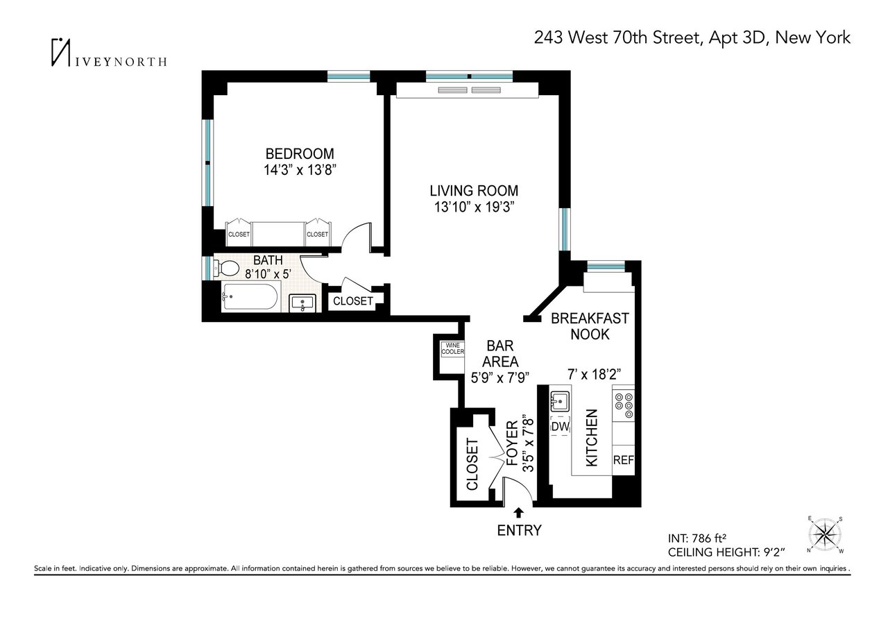 243 W 70th St #3D