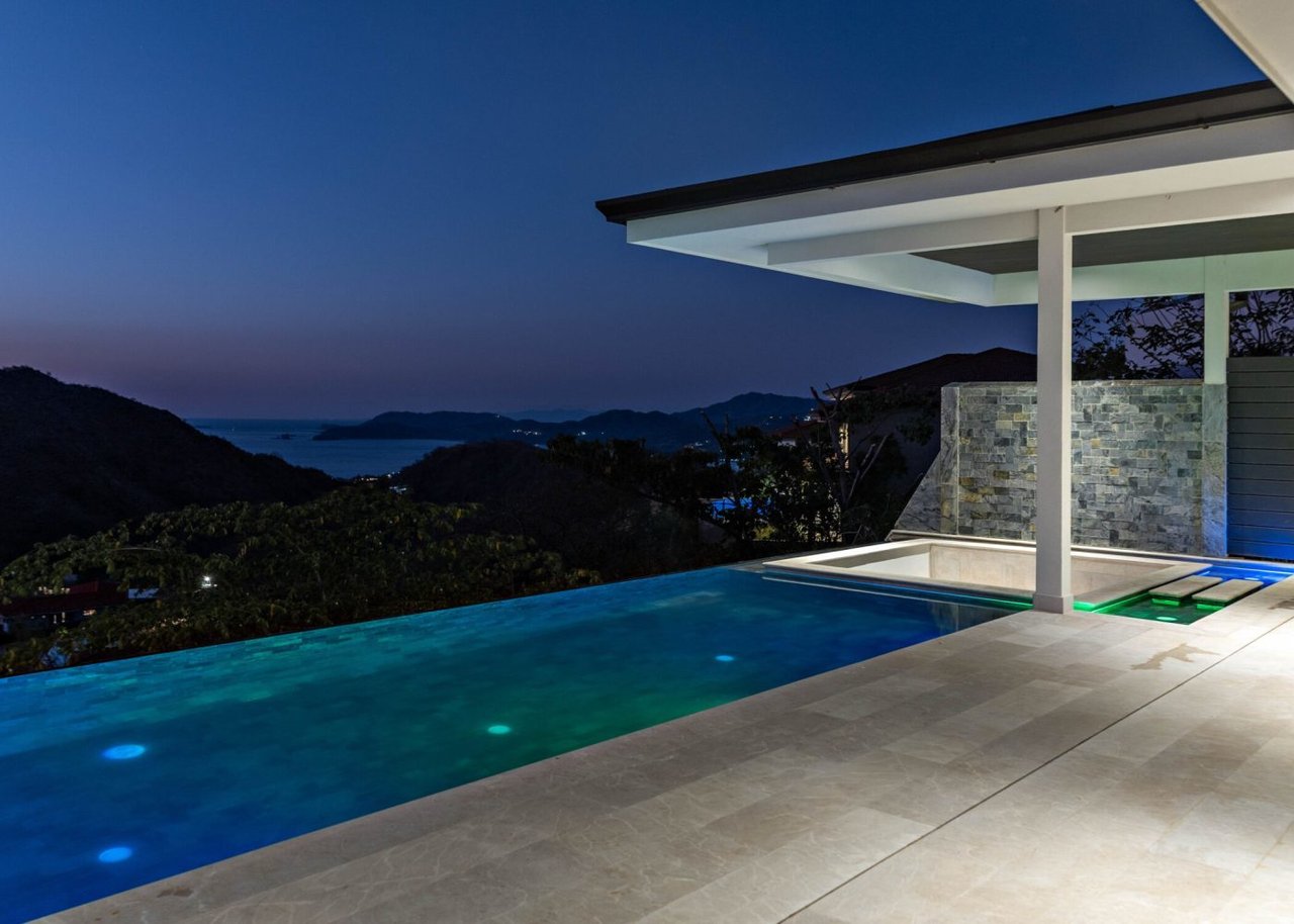 Panoramic Ocean View Villa, Flamingo, Guanacaste