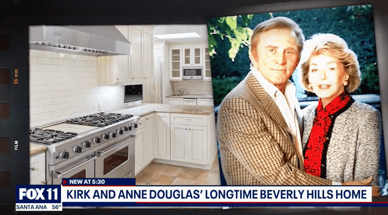 Inside Look at Kirk and Anne Douglas' Longtime Beverly Hills Home