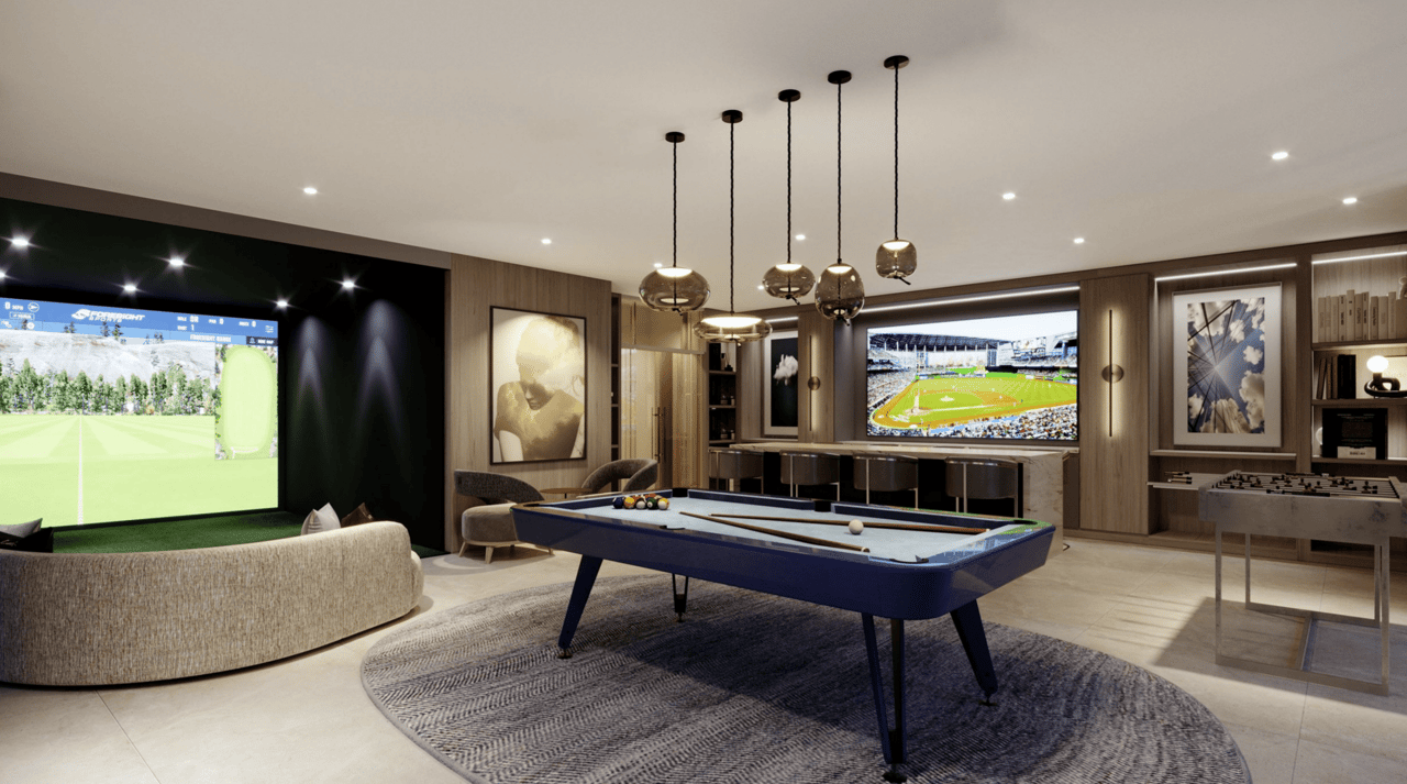 Tal Aventura game room