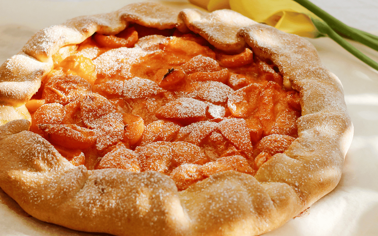 Apricot Frangipane Galette