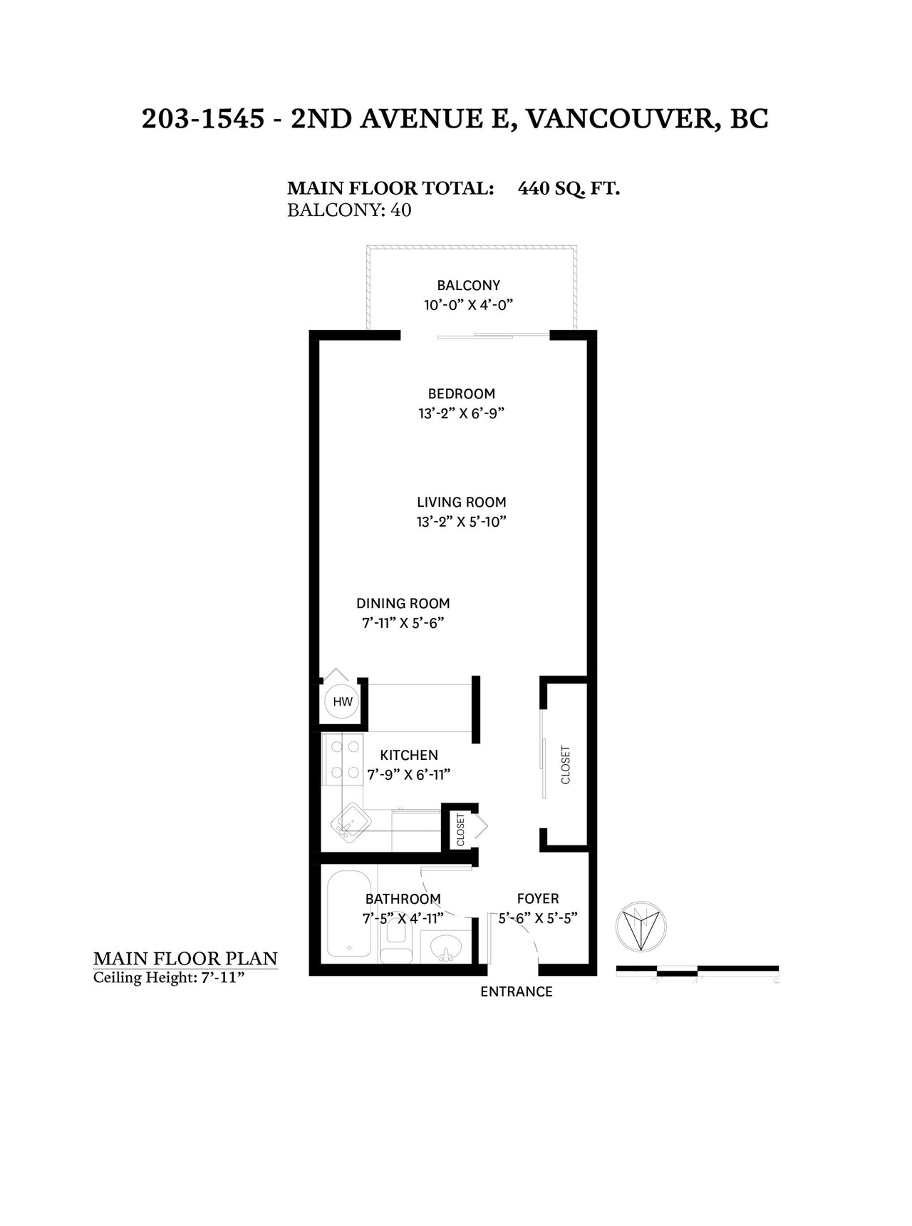 203-1545 E 2nd Ave