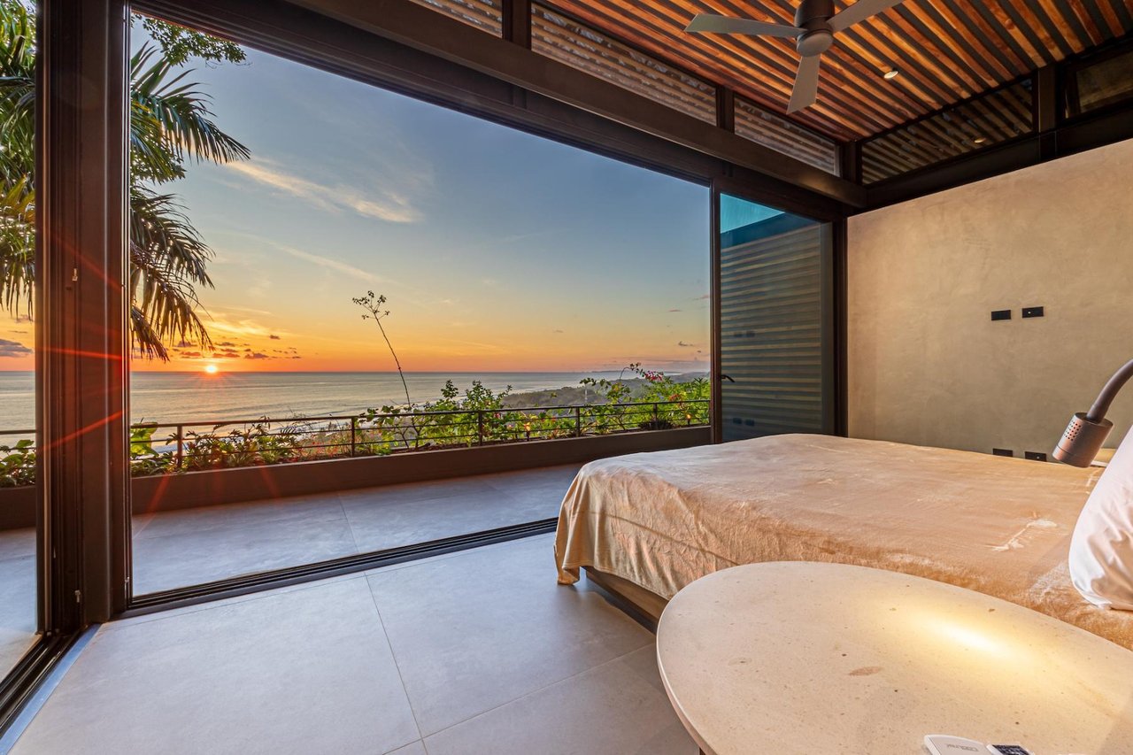 Designer Tropical Ocean View Home, Dominical, Puntarenas