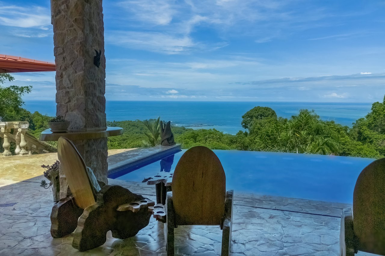 Castillo Puesta del Sol, Escalares - Private 5-Acre Property with Spectacular Ocean View