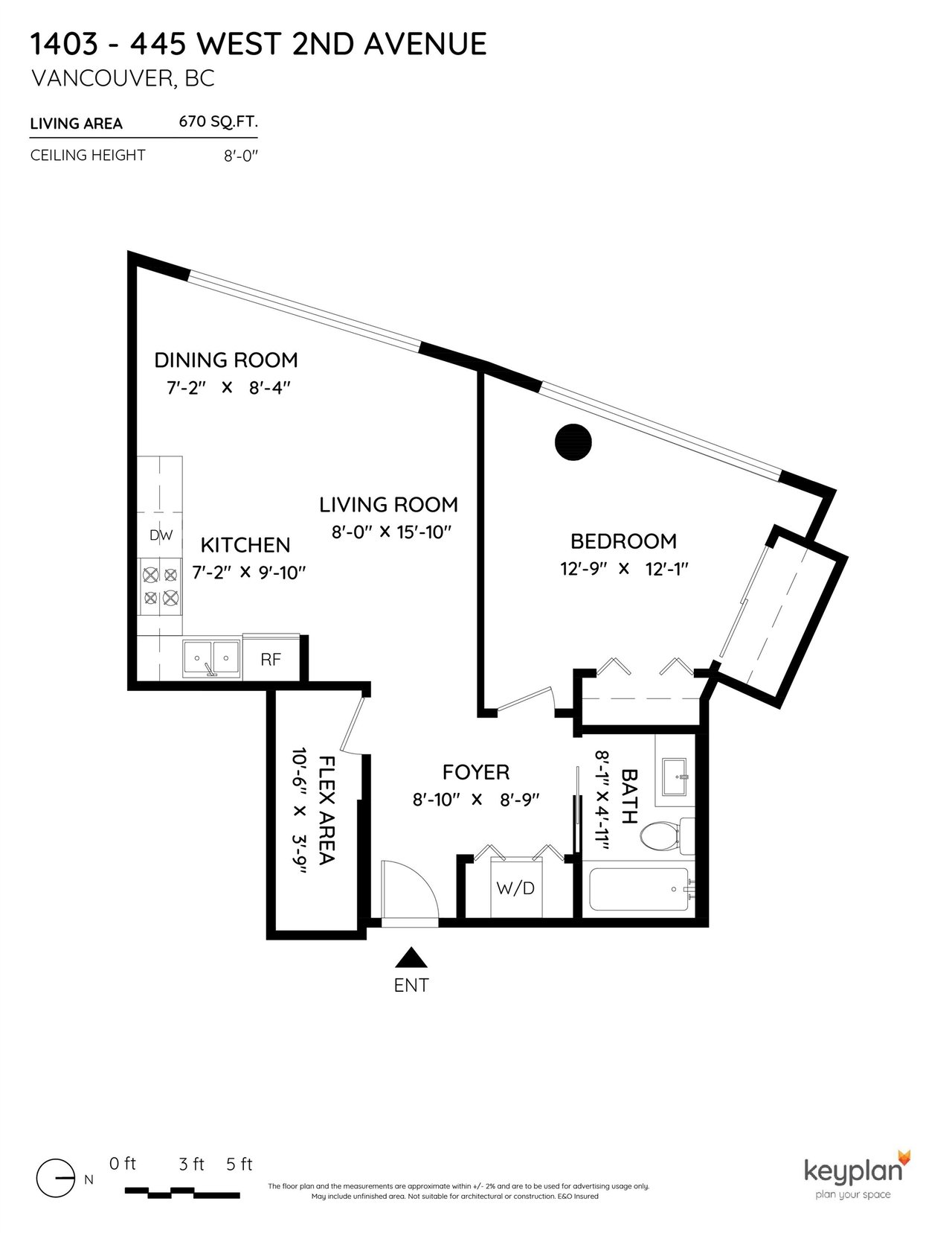 1403-445 W 2nd Ave