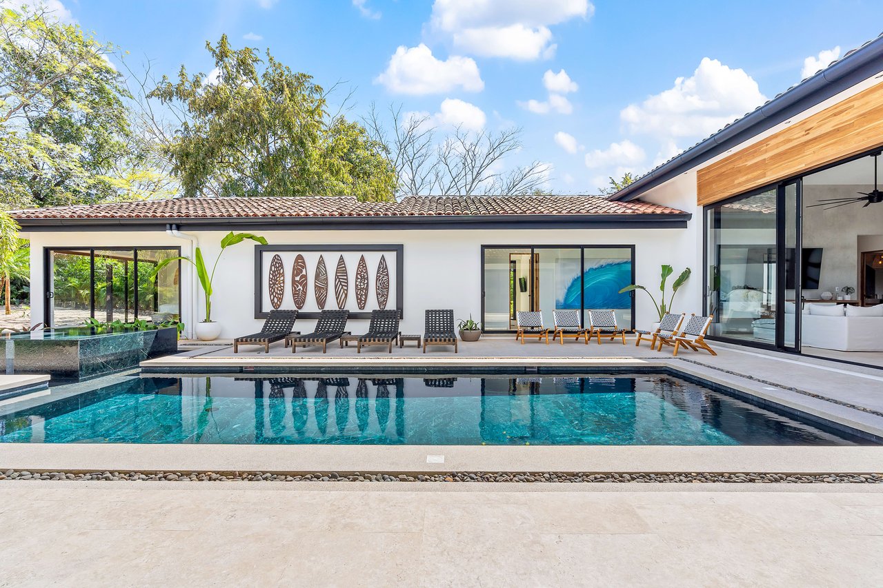 Villa Blanca | Enchanting Brand New 8 Bedroom Villa in the Sought-After Gated Community of Hacienda Pinilla