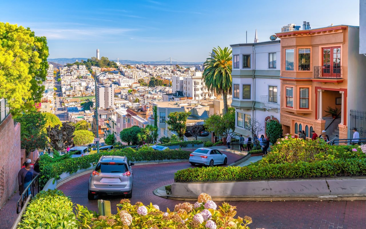 Russian Hill neighborhood in San Francisco