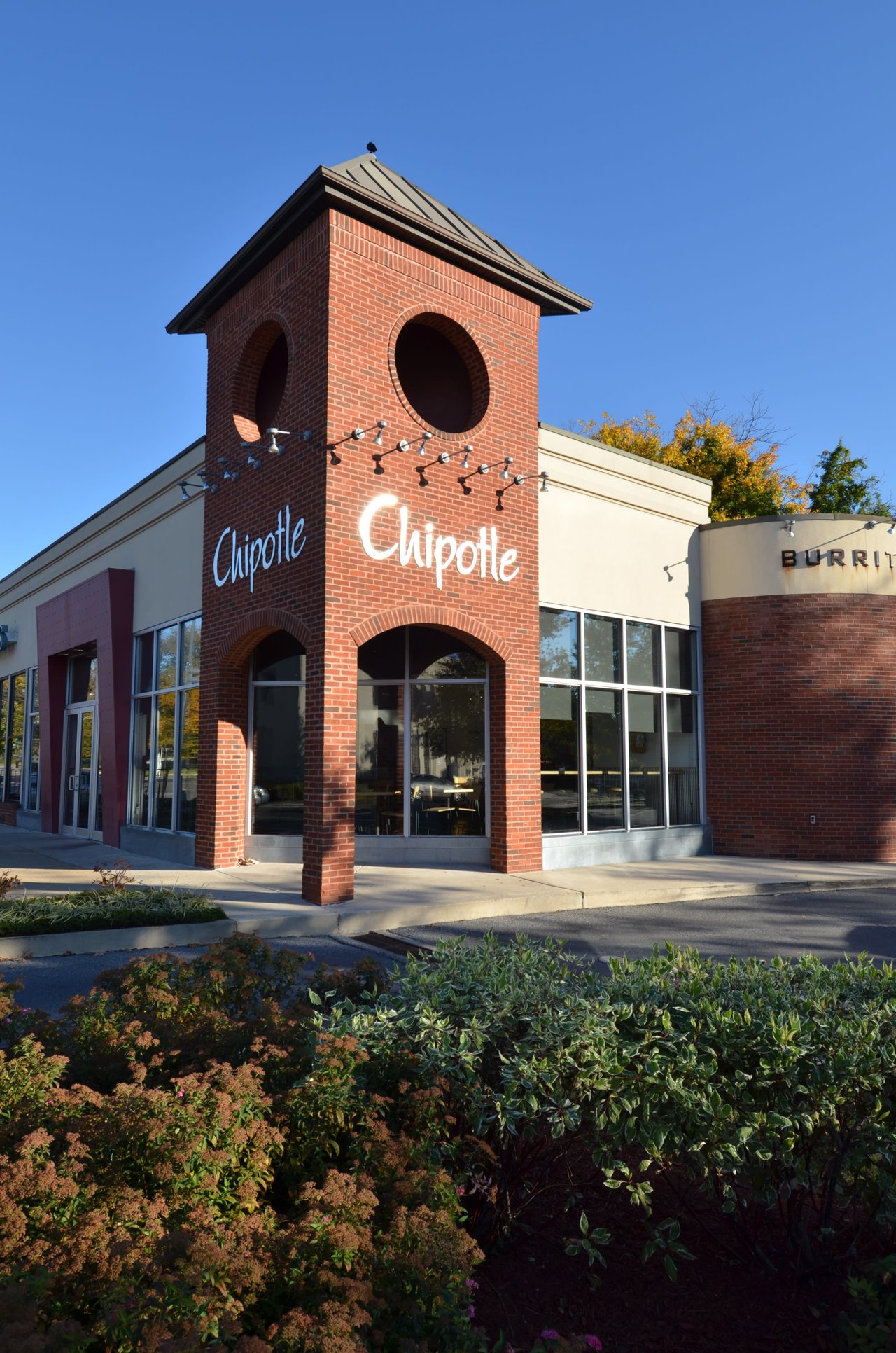 Fast casual dining at Chipotle in Tenleytown DC.