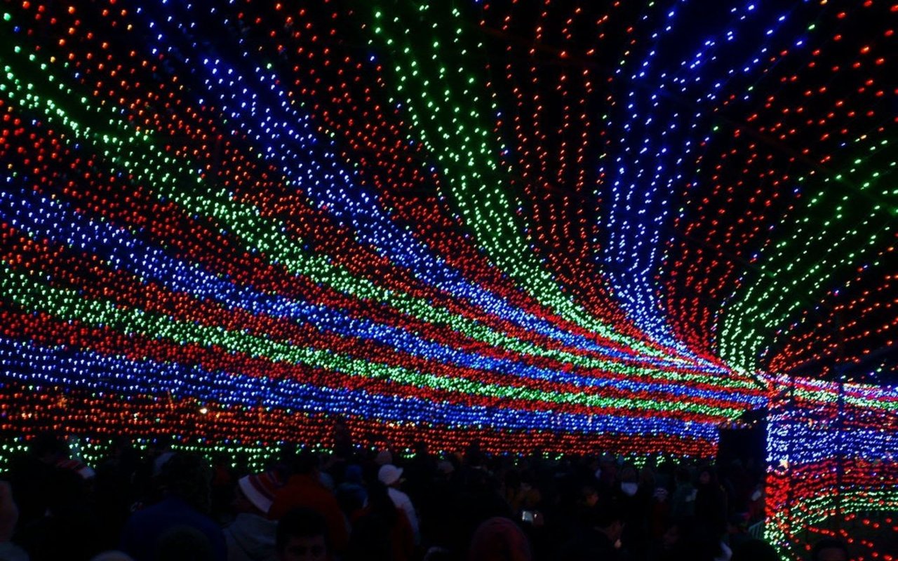 The Trail Of Lights Steers Towards The Holidays