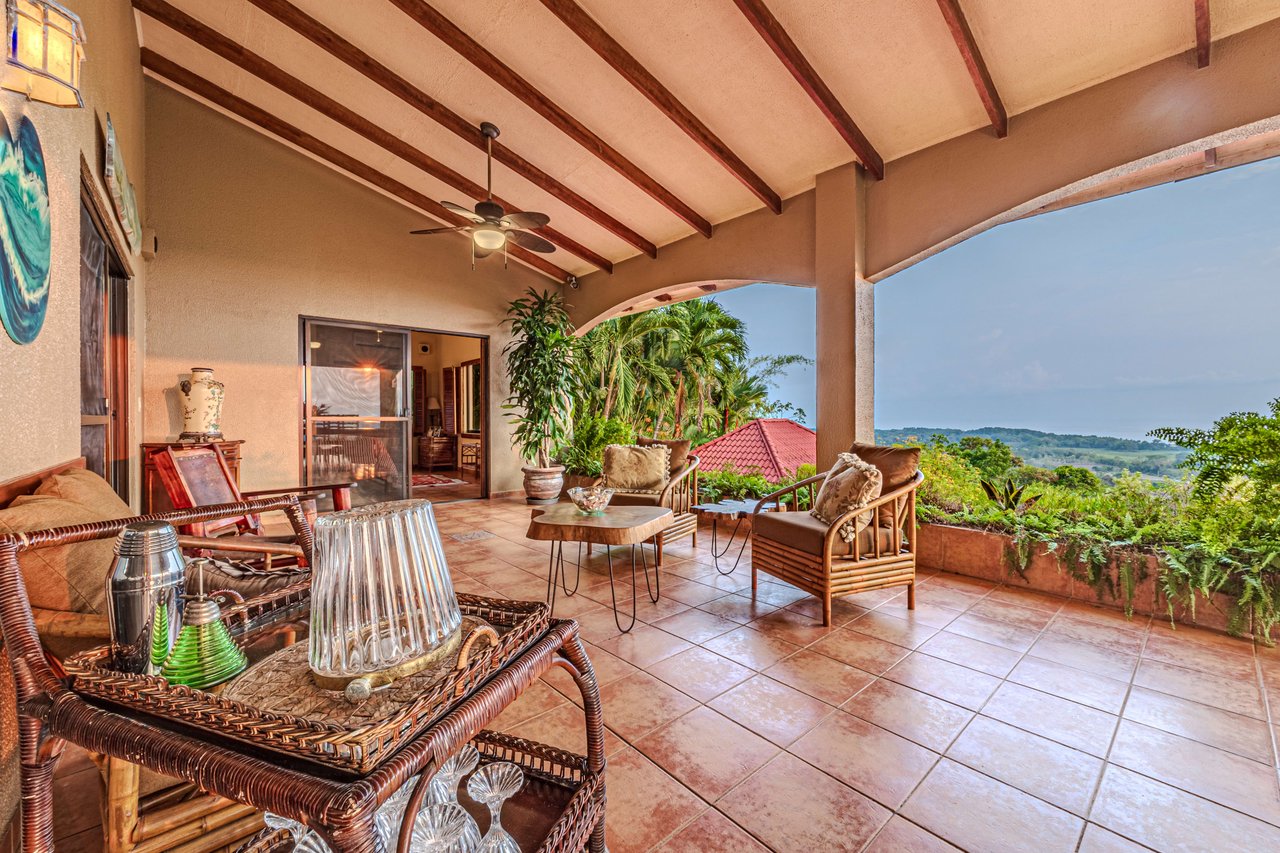 Private Family Estate with Stunning Sunsets and Pacific Ocean Views for Miles!