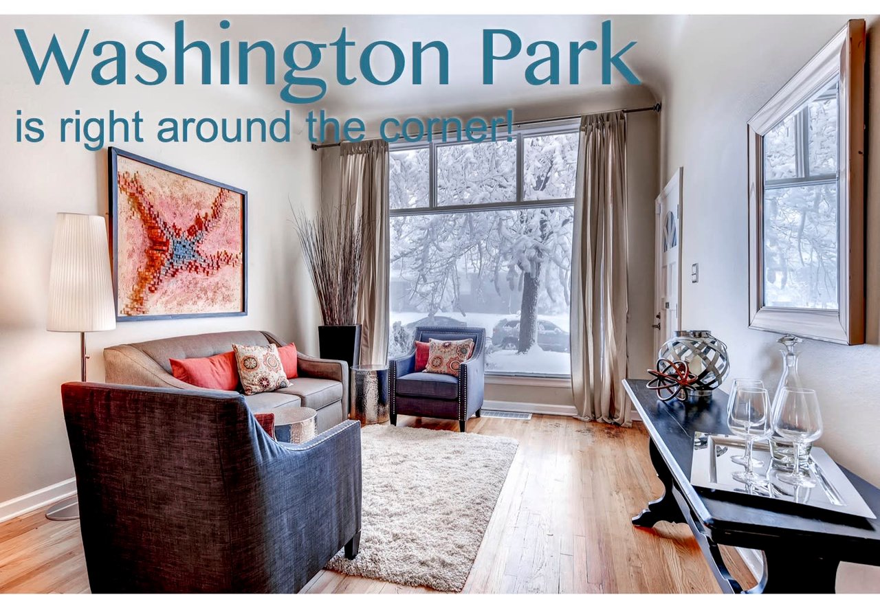 Wash Park is right around the corner!