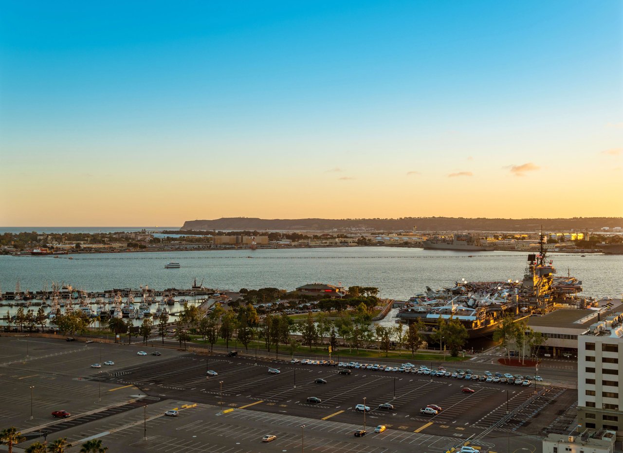 view of Downtown San Diego bay