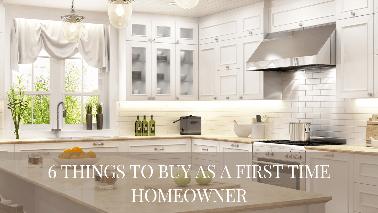 6 Things to Buy as a First Time Homeowner