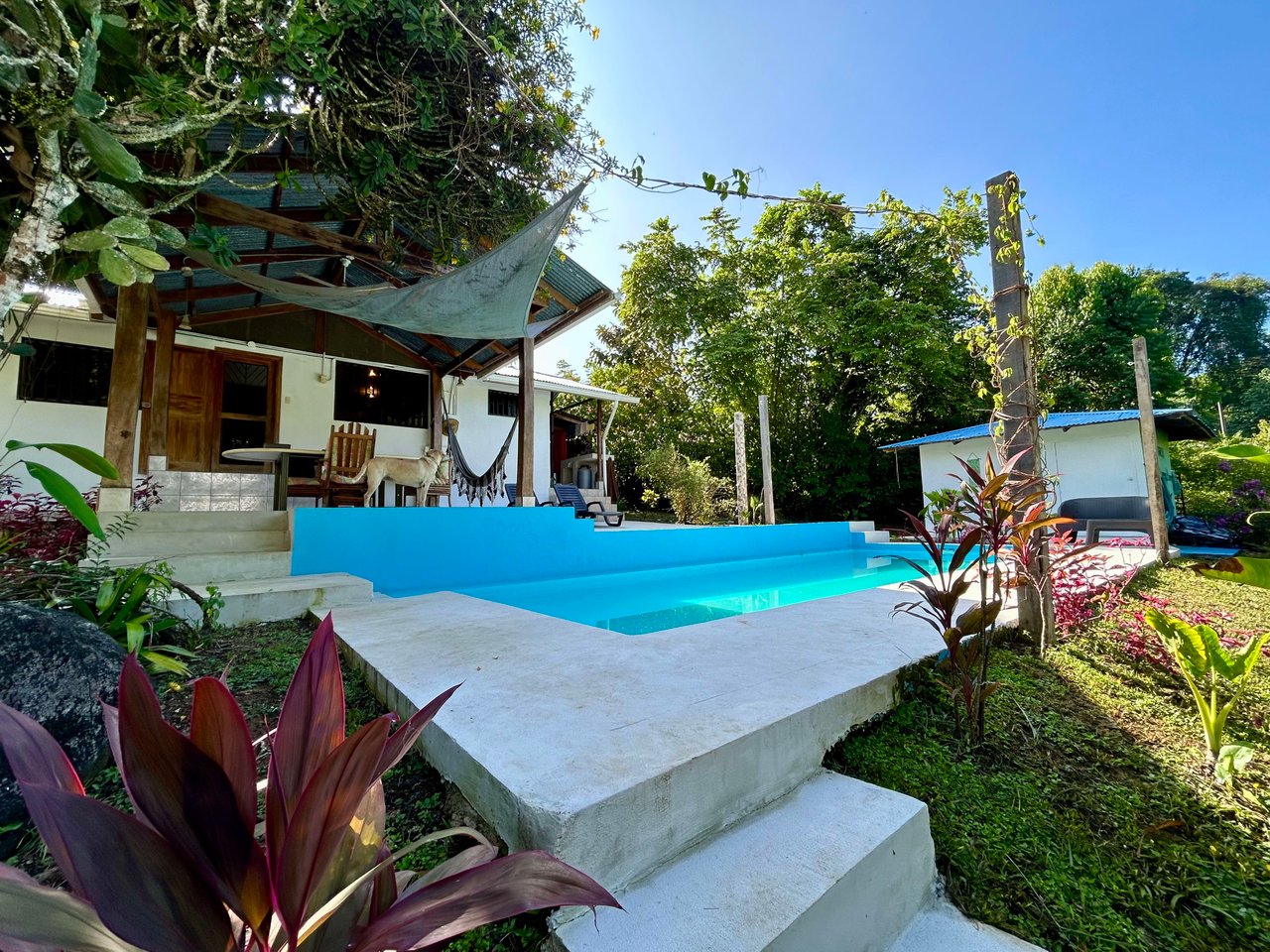 Surfer's Dream in Ojochal; 2 Bedrooms, 2 Bathrooms with Pool and River Access