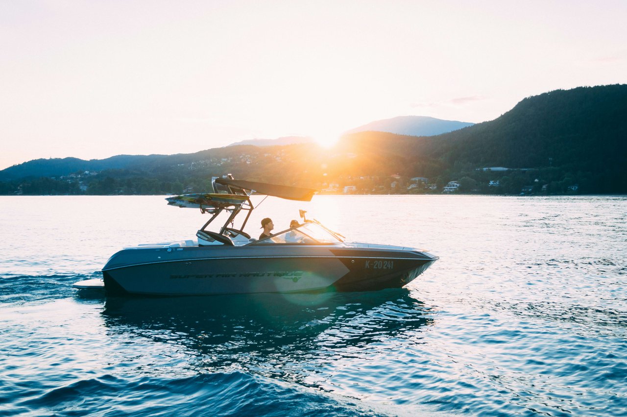 Boating on Lake Norman