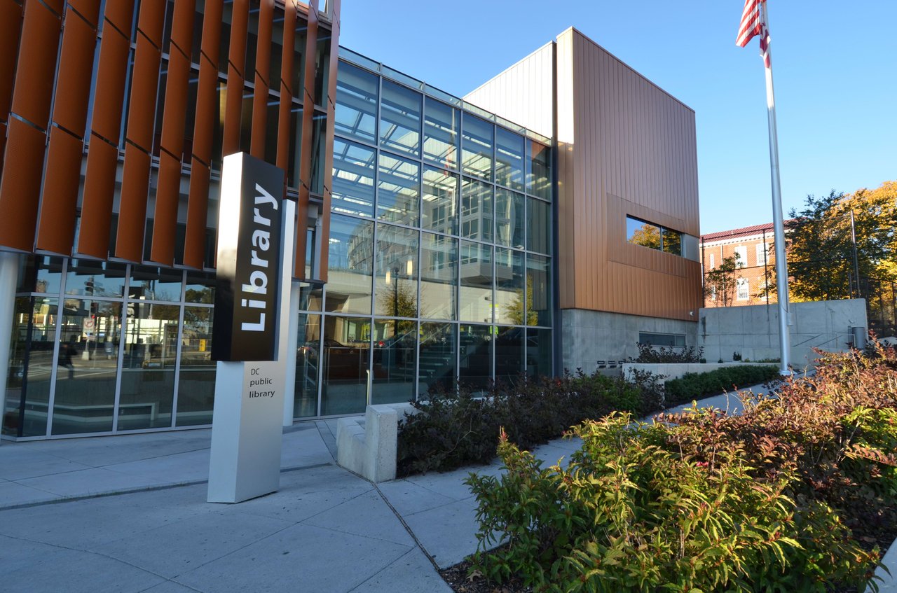 Tenley-Friendship Library in Tenleytown DC.