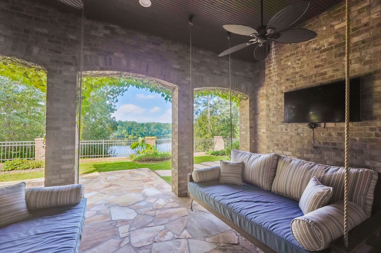 Quiet Listing: Elegant Lakefront Estate on 3 Acres in Alpharetta Georgia - Serene Views & Modern Luxuries Await