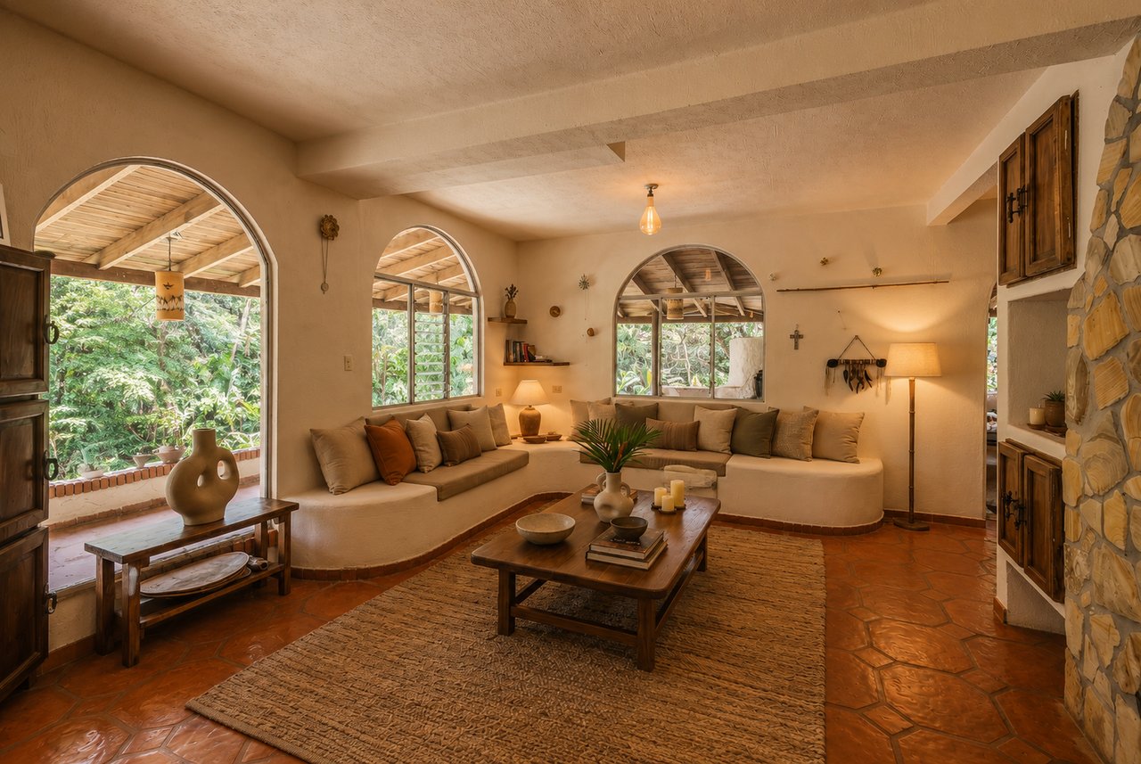 Jungle Compound With River Access, Lake Arenal, Alajuela