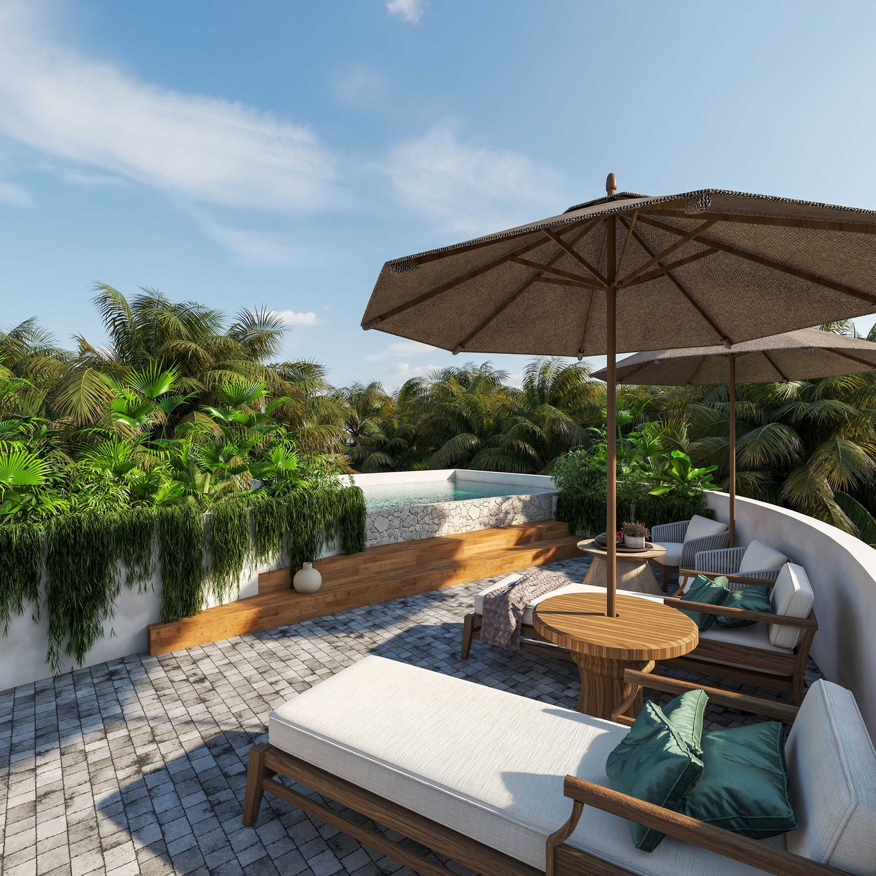 Great investment Pre-Sale Project in the Heart of Tulum / Rooftop