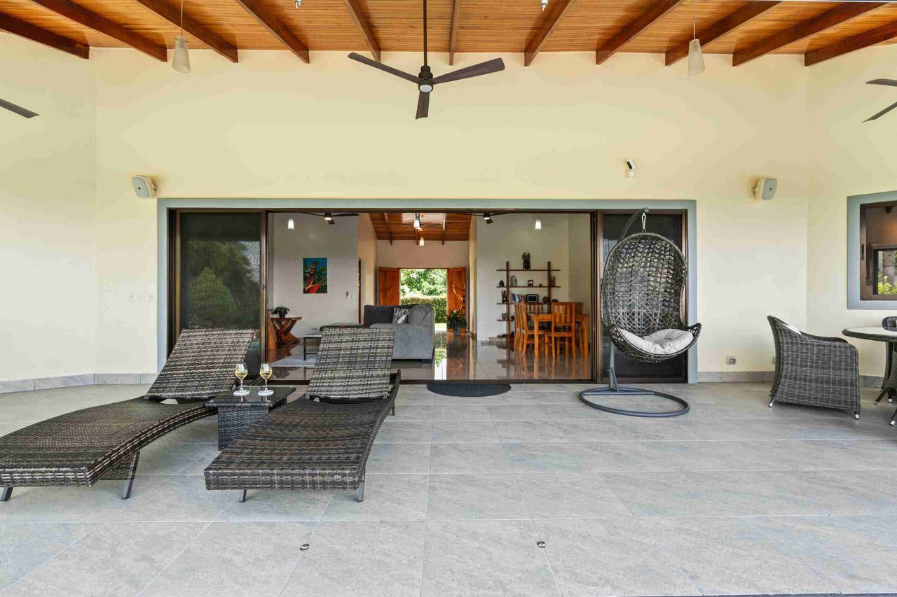 Luxurious Home with Great Outdoor Living Space and Incredible Panoramic Valley & Ocean Views in Chontales near Ojochal Costa Rica