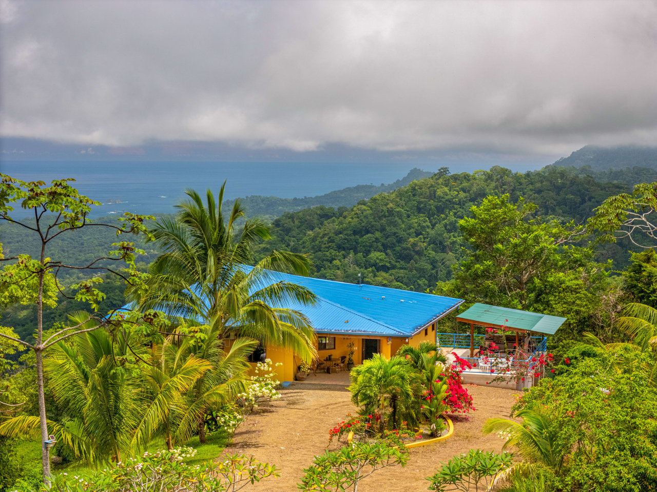 Luxury Ocean View 4-Bedroom Villa For Sale Overlooking the Village of Ojochal