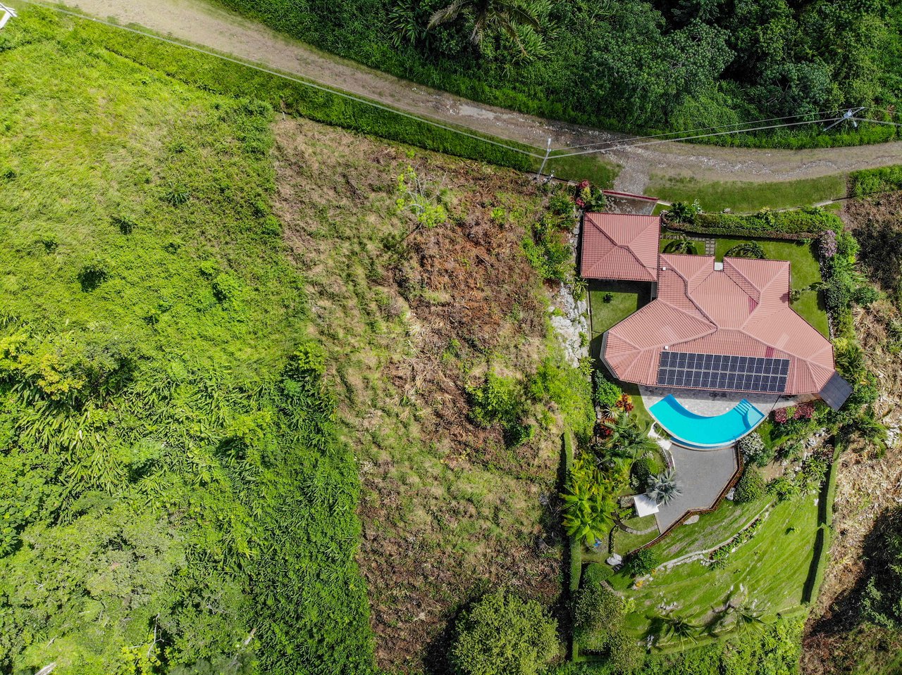 Ocean & Mountain View Half-Acre Lot in Gated Chontales Community