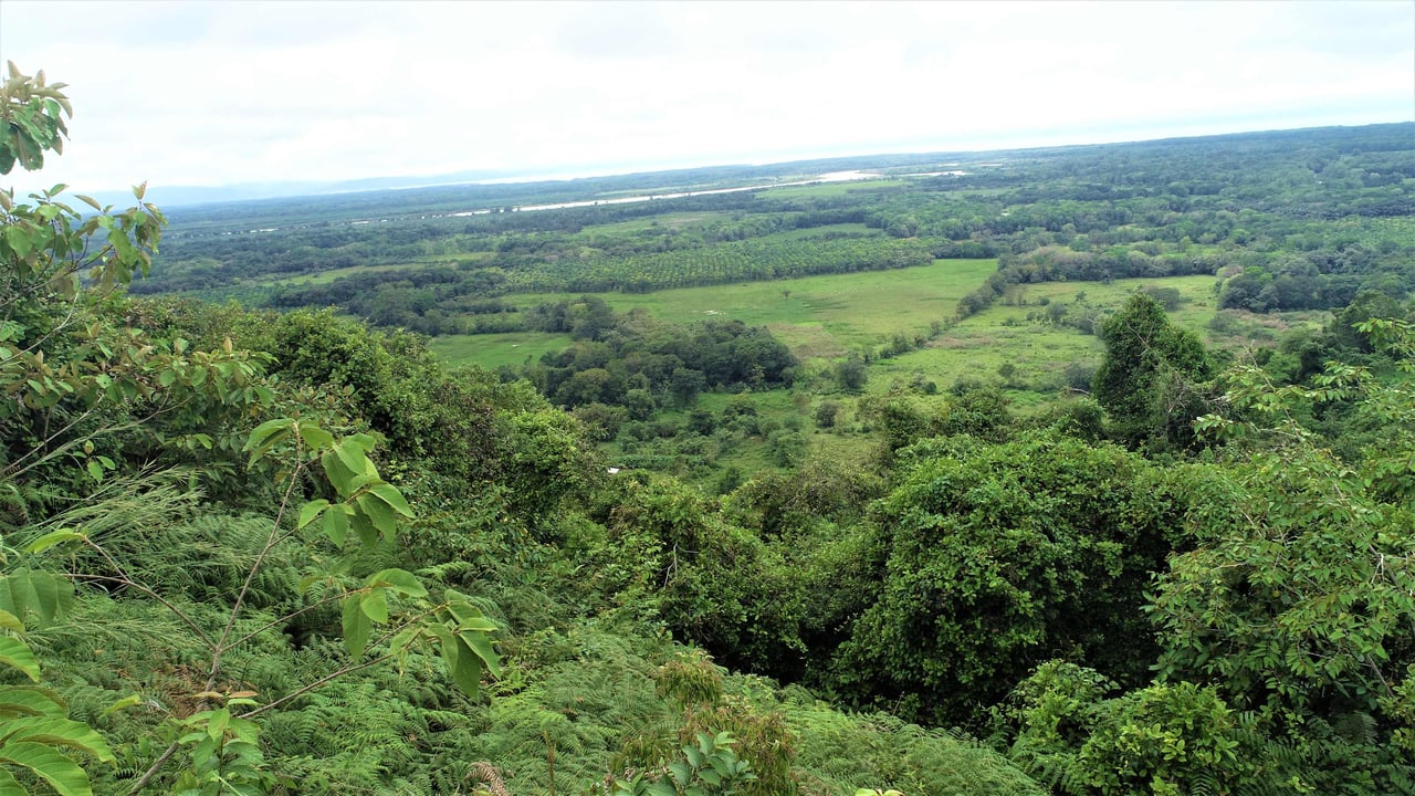 9 acres property with 360 panoramic views and 80m highway frontage
