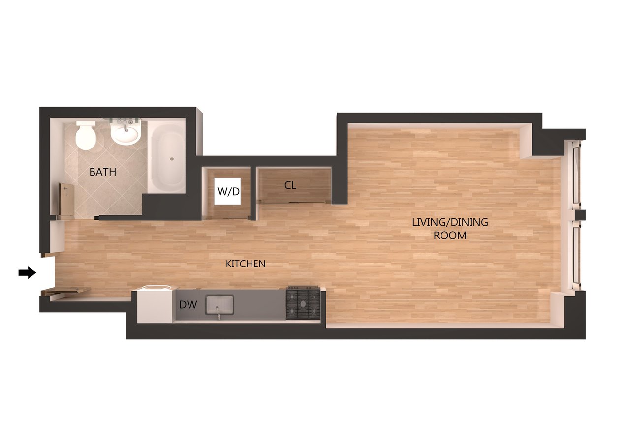 180 Water Street, Apt 2105