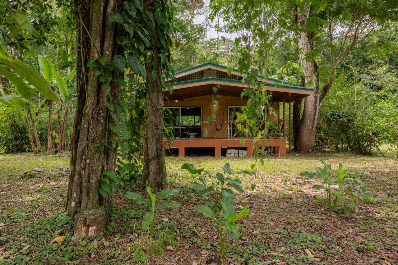 BARU RIVERFRONT HOME CLOSE TO THE BEACH IN DOMINICAL COSTA RICA