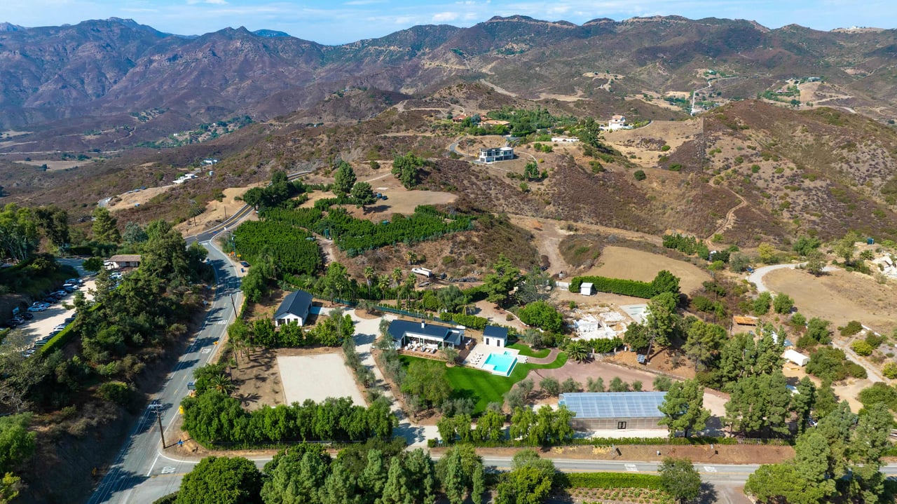 Western Malibu Home on 2 Flat Acres