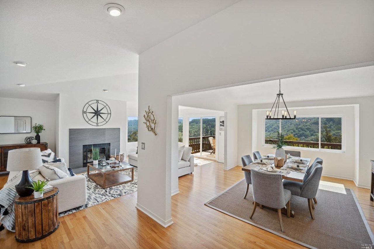 87 Skyline Terrace, Mill Valley * Represented Buyers * Sold for 15.3% Below Asking